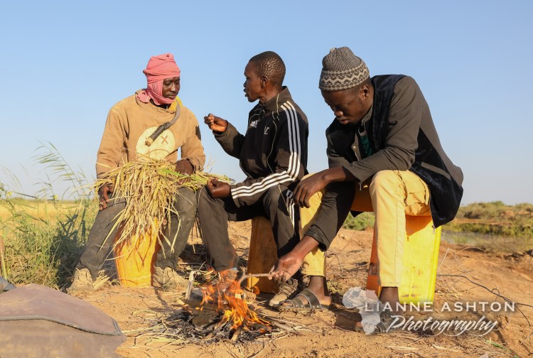 Meeting with extension officer